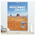 Erlebe mit mir das Monument Valley (hochwertiger Premium Wandkalender 2024 DIN A2 hoch), Kunstdruck in Hochglanz - Nadine Büscher