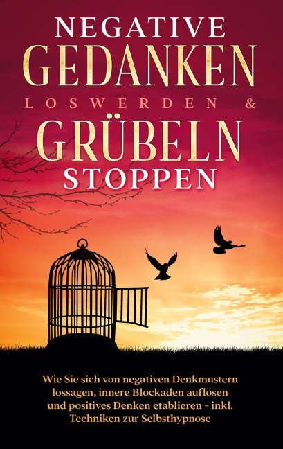Negative Gedanken loswerden & Grübeln stoppen: Wie Sie sich von negativen Denkmustern lossagen, innere Blockaden auflösen und positives Denken etablieren - inkl. Techniken zur Selbsthypnose - Mareike Grenz