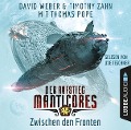 Cover-Bild zum Titel 'Zwischen den Fronten - Der Aufstieg Manticores' von 'Thomas Pope, Timothy Zahn, David Weber'
