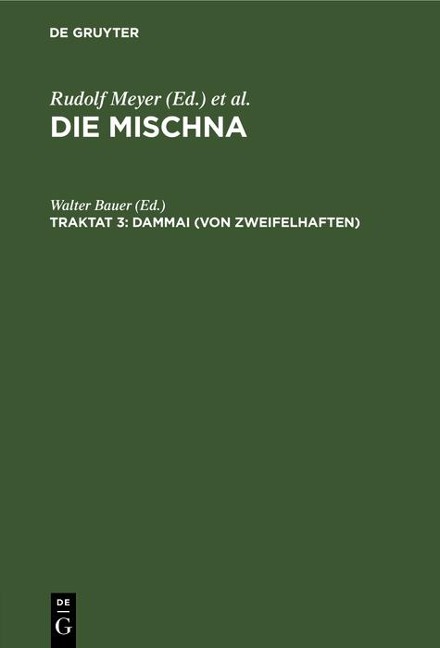 Dammai (Von Zweifelhaften) - 