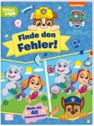 Cover-Bild zum Titel 'PAW Patrol Kindergartenheft: Finde den Fehler!' von ''