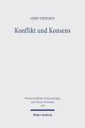 Cover-Bild zum Titel 'Konflikt und Konsens' von 'Gerd Theißen'