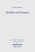 Cover-Bild zum Titel 'Konflikt und Konsens' von 'Gerd Theißen'