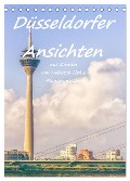 Düsseldorfer Ansichten mit Zitaten von Heinrich Heine - Planerfunktion (Tischkalender 2024 DIN A5 hoch), CALVENDO Monatskalender - Bettina Hackstein