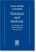 Cover-Bild zum Titel 'Gesammelte Werke 1' von 'Hans-Georg Gadamer'