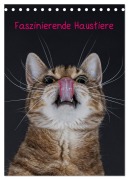 Cover-Bild zum Titel 'Faszinierende Haustiere (Tischkalender 2026 DIN A5 hoch), CALVENDO Monatskalender' von 'Wiebke von der Heyde'