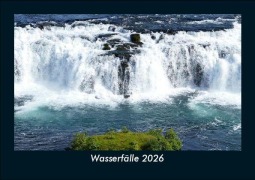 Cover-Bild zum Titel 'Wasserfälle 2026 Fotokalender DIN A5' von 'Tobias Becker'