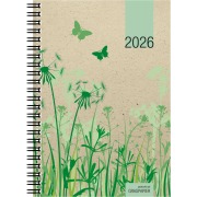 Cover-Bild zum Titel 'Wochenbuch Graspapier 2026 - 13,7x19,6 cm - 1 Woche auf 2 Seiten - robuster Kartoneinband - Wochenkalender - Noitzheft - 759-0640' von ''
