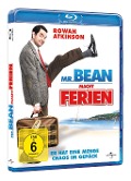 Cover-Bild zum Titel 'Mr. Bean macht Ferien' von 'Simon Mcburney, Hamish McColl, Rowan Atkinson, Robin Driscoll, Howard Goodall'