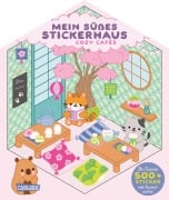 Cover-Bild zum Titel 'Mein süßes Stickerhaus: Cozy Cafés' von ''