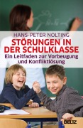 Cover-Bild zum Titel 'Störungen in der Schulklasse' von 'Hans-Peter Nolting'