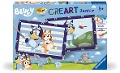 Cover-Bild zum Titel 'CreArt, Malen nach Zahlen Junior - Bluey' von ''