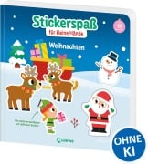 Cover-Bild zum Titel 'Stickerspaß für kleine Hände - Weihnachten' von ''
