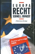 Cover-Bild zum Titel 'Europarecht' von 'Christian Rohde'