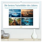 Cover-Bild zum Titel 'Die besten Naturbilder des Jahres - Einzigartige Augenblicke (hochwertiger Premium Wandkalender 2026 DIN A2 quer), Kunstdruck in Hochglanz' von 'Marco Warstat'