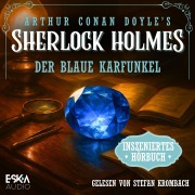 Cover-Bild zum Titel 'Sherlock Holmes ¿ Der blaue Karfunkel' von 'Arthur Conan Doyle'