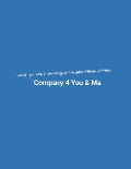 Company 4 You & Me - Dominik Mikulaschek