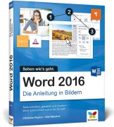 Cover-Bild zum Titel 'Word 2016 - Die Anleitung in Bildern' von 'Christine Peyton'