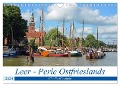 Leer - Perle Ostfrieslands (Wandkalender 2024 DIN A4 quer), CALVENDO Monatskalender - Claudia Kleemann