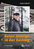 Cover-Bild zum Titel 'Keine Anzeige in der Zeitung' von 'Günter Görlich'
