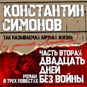 Cover-Bild zum Titel 'Dvadtcat' dney bez voyni' von 'Konstantin Simonov'