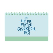 Cover-Bild zum Titel 'Mini-Kalender Colour Up 2027 Auf die Plätze, glücklich, los!' von ''