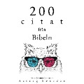Cover-Bild zum Titel '200 citat från Bibeln' von 'Anonymous'