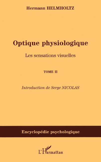 Optique physiologique - Helmholtz
