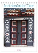 Cover-Bild zum Titel 'Bad Hersfelder Türen (Tischkalender 2026 DIN A5 hoch), CALVENDO Monatskalender' von 'Ulrich Wolf'