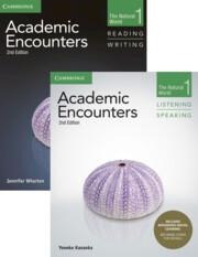 Academic Encounters Level 1 2-Book Set (Randw Student's Book with Digital Pack, Lands Student's Book with IDL C1) - Jennifer Wharton, Yoneko Kanaoka