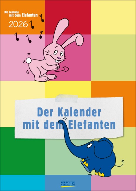 Der Kalender mit dem Elefanten 2026 - 