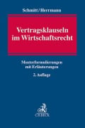 Cover-Bild zum Titel 'Vertragsklauseln im Wirtschaftsrecht' von 'Christoph Schmitt, Sebastian Herrmann'
