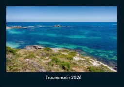 Cover-Bild zum Titel 'Trauminseln 2026 Fotokalender DIN A4' von 'Tobias Becker'