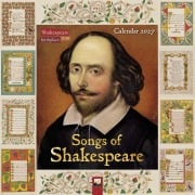 Cover-Bild zum Titel 'Songs of Shakespeare - Shakespeare Lieder 2027 - Original Flame Tree Publishing-Kalender [Kalender]' von 'Tree Flame'