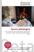 Cover-Bild zum Titel 'Acerra philologica' von ''