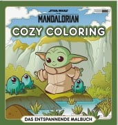 Cover-Bild zum Titel 'Star Wars The Mandalorian: Cozy Coloring - Das entspannende Malbuch' von 'Panini'