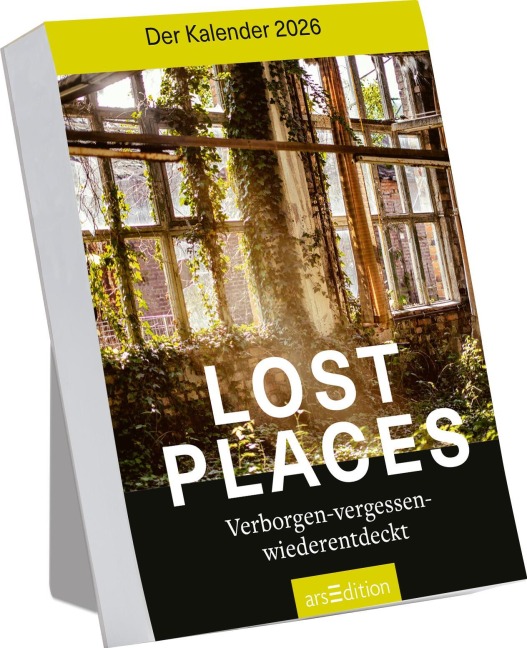 Abreißkalender Lost Places 2026 - 