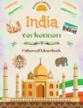 India verkennen - Cultureel kleurboek - Creatieve ontwerpen van Indiase symbolen - Zenart Editions