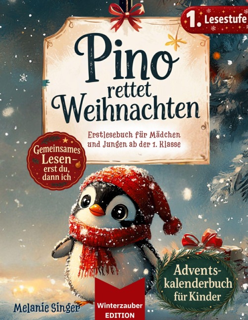 Adventskalender Buch für Kinder - Melanie Singer
