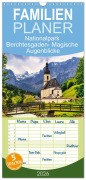 Familienplaner 2026 - Nationalpark Berchtesgaden- Magische Augenblicke mit 5 Spalten (Wandkalender, 21 x 45 cm) CALVENDO - Jakob Hillen