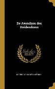 Cover-Bild zum Titel 'De Avondzon des Heidendoms' von 'Jacobus Johannes Hartman'