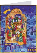 Postkarten-Adventskalender "Krippe in Bethlehem" - M. Wölber