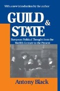 Cover-Bild zum Titel 'Guild and State' von 'Antony Black'
