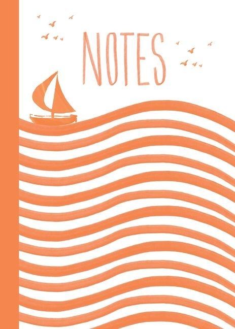 Carnet Marinière Orange - Hello Editions