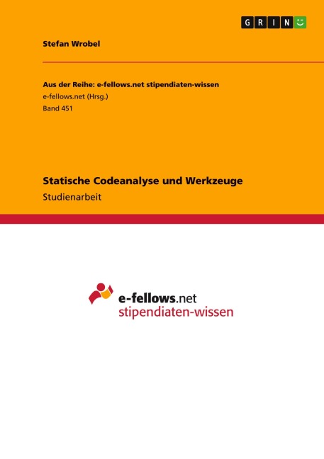 Statische Codeanalyse und Werkzeuge - Stefan Wrobel