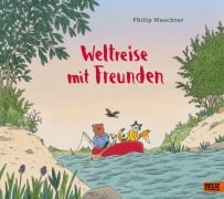 Cover-Bild zum Titel 'Weltreise mit Freunden' von 'Philip Waechter'