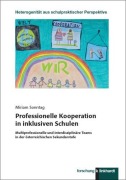 Cover-Bild zum Titel 'Professionelle Kooperation in inklusiven Schulen' von 'Miriam Sonntag'