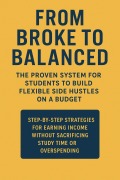 Cover-Bild zum Titel 'From Broke to Balanced: The Proven System for Students to Build Flexible Side Hustles on a Budget' von 'Dominic Ashland'