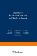 Cover-Bild zum Titel 'Ergebnisse der inneren Medizin und Kinderheilkunde' von 'L. Langstein, Erich Meyer, A. Schittenhelm, Th. Brugsch'