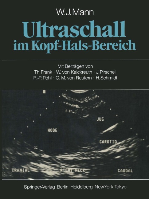 Ultraschall im Kopf-Hals-Bereich - W. J. Mann